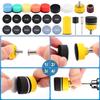 268 PCS 1 Inch Wet Dry Sanding Discs and Drums, 60 to 10000 Grit Wet Dry Sandpaper Micro Sand Paper with 1/8" Shank Backing Pad, fit
