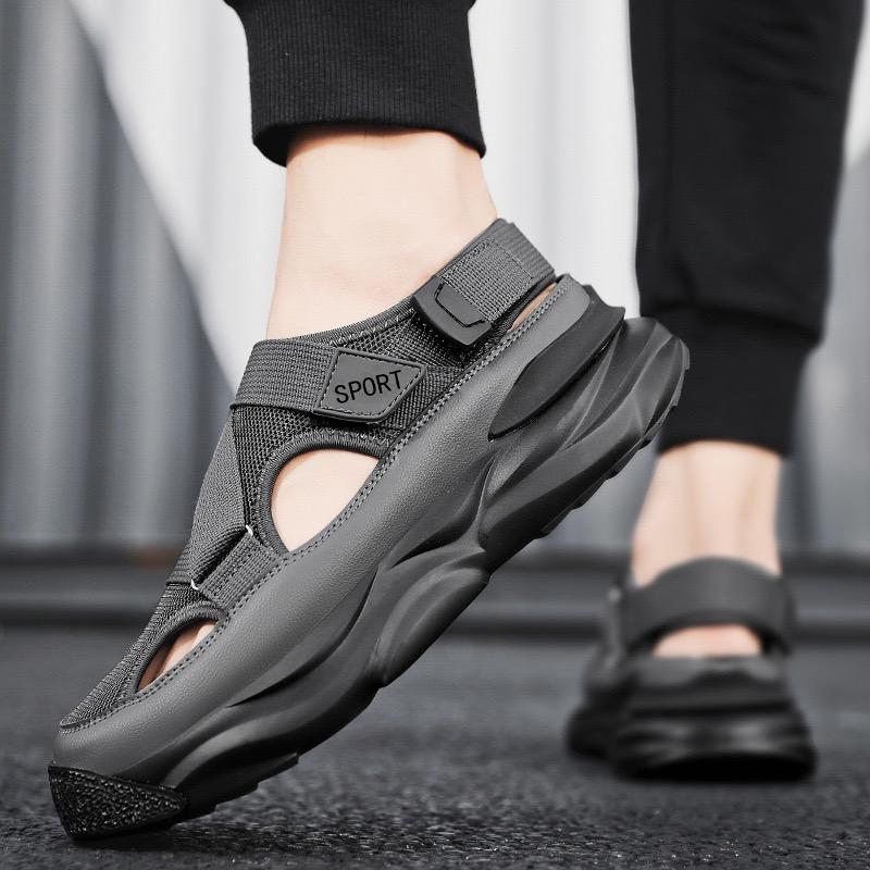 Men's Sandals Summer Breathable Casual Sport Shoes 2025New Beach Shoes for Men Outdoor Non Slip Platform Sandals Sandalia Hombre