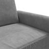 2 Seater Sofa Dark Grey 140 Cm Velvet