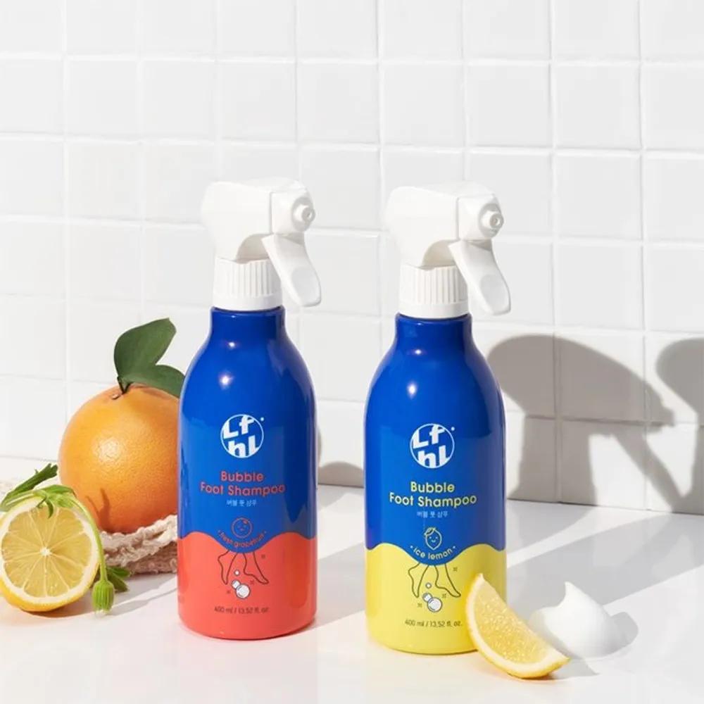Milk Baobab [Select 2] Lifeholic Bubble Foot Shampoo Ice Lemon Fresh Grapefruit Scent 400ml Ice Lemon_400ml