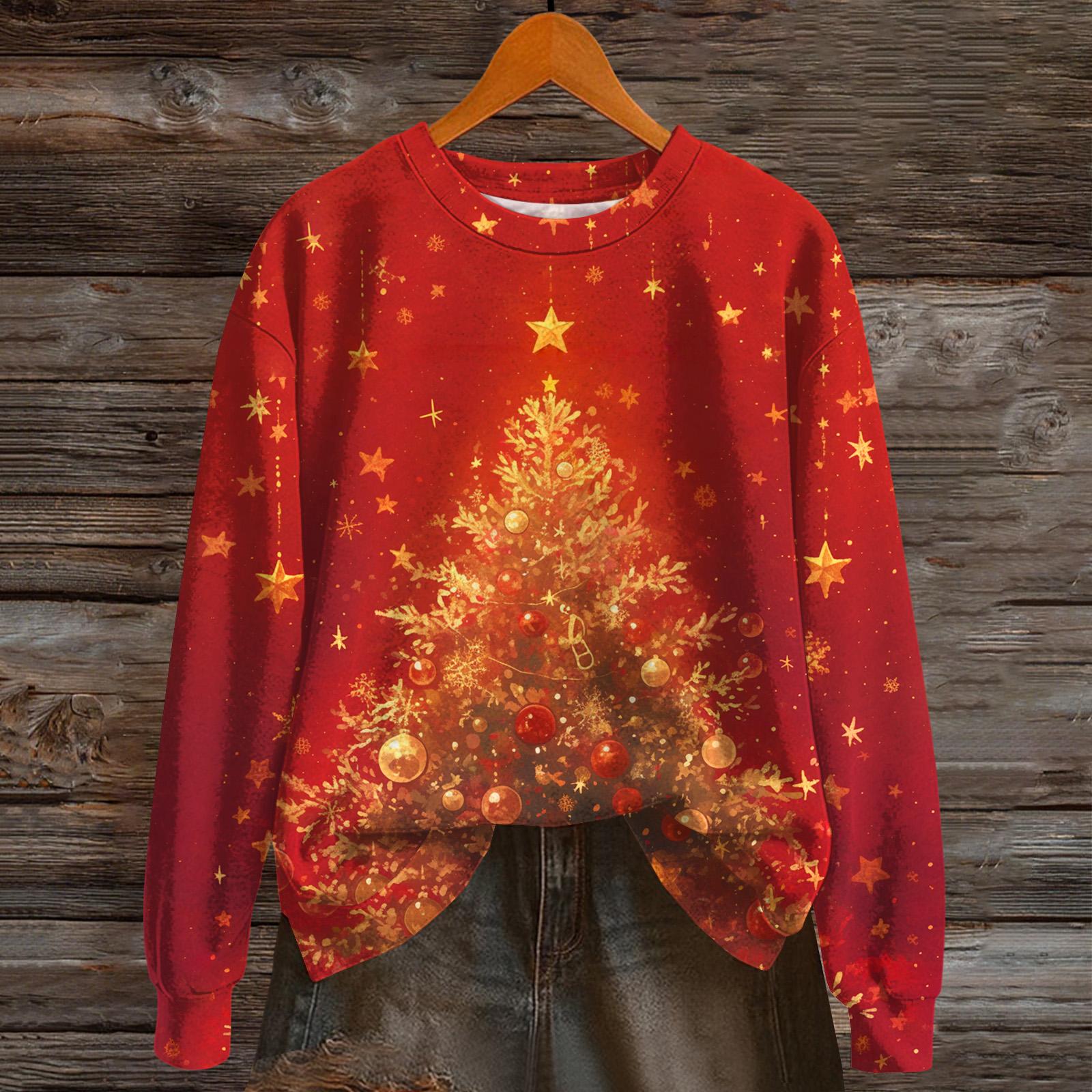 

Женская мода с длинным рукавом, рождественский принт «Снеговик-снежинка», куртка, кардиган L