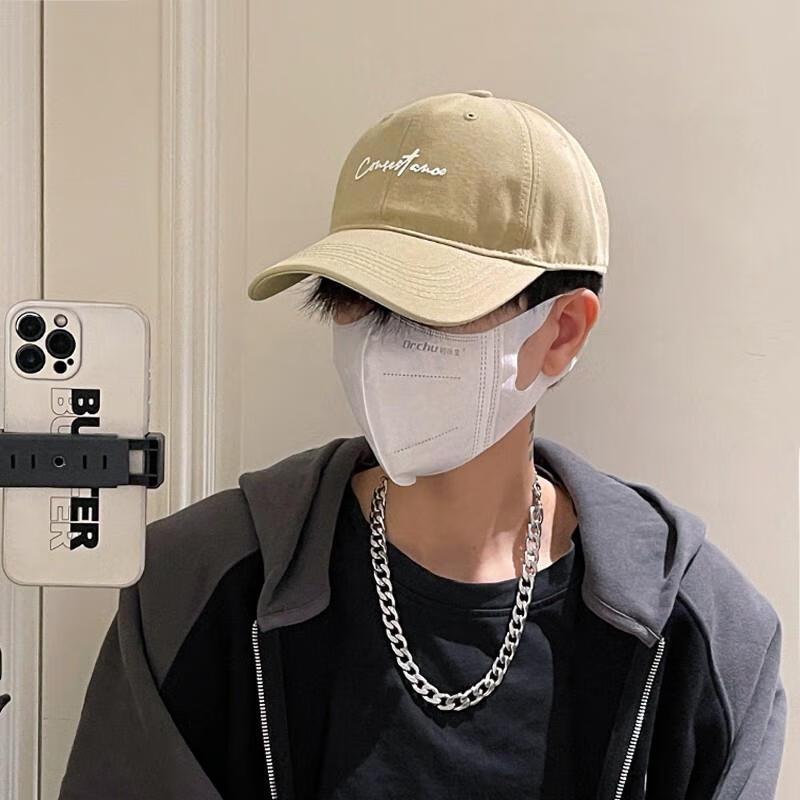 Хип-хоп кепка-бейсболка HANDUNYOU Хаки