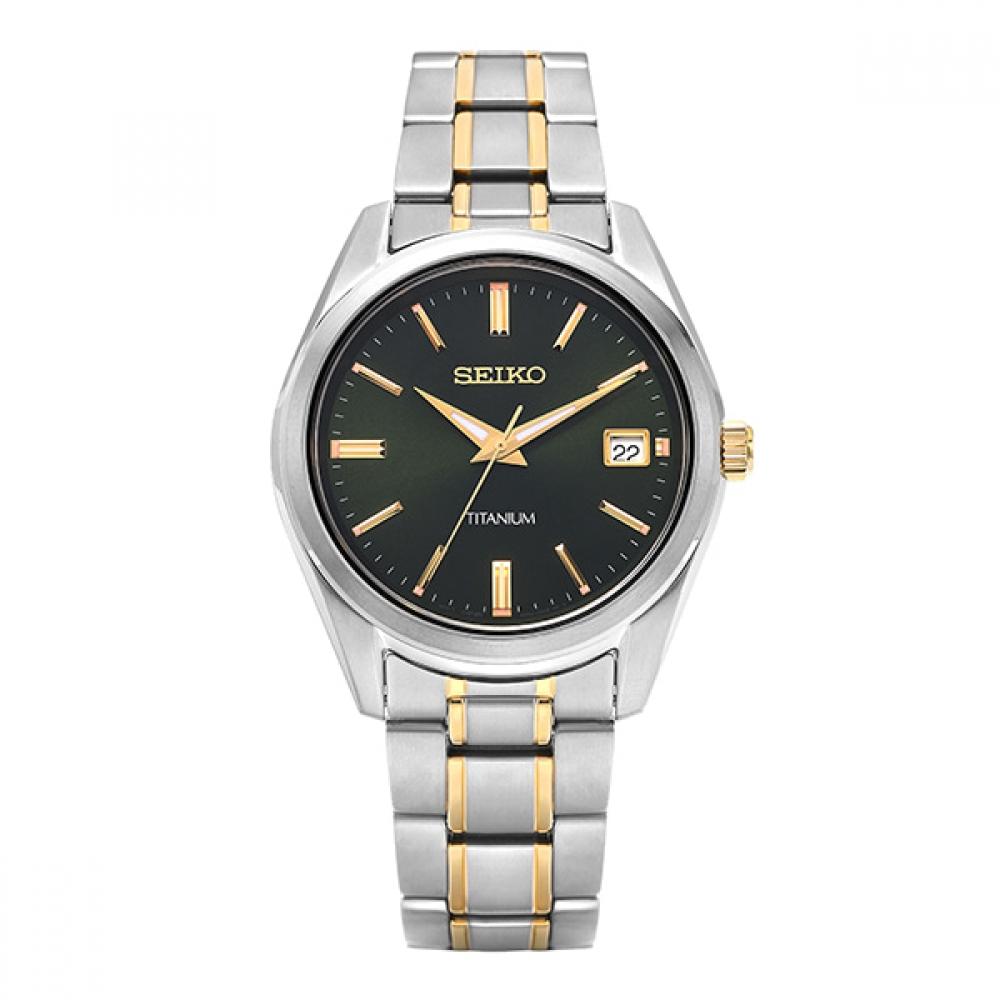 

Seiko Sur377p1 ClaSSic Аналоговые Мужские Титановые Часы SUR377P1