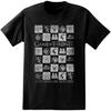 Game of Thrones You Win Or You Die Checkered Sigils Adult T-Shirt Black L