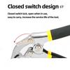 Sheet Metal Hand Seamer Straight Jaw Sheet Metal Bender Tools for Flattening Metal Folding Bending Pliers Hand Tool