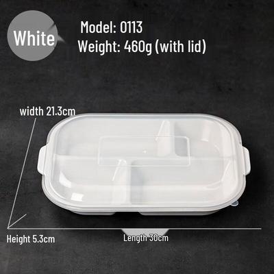 JINMEILI Melamine Divided Dinner Plate Set