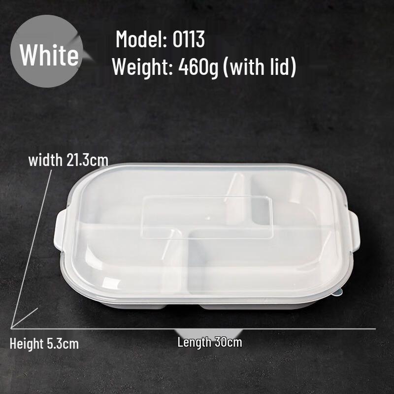 JINMEILI Melamine Divided Dinner Plate Set