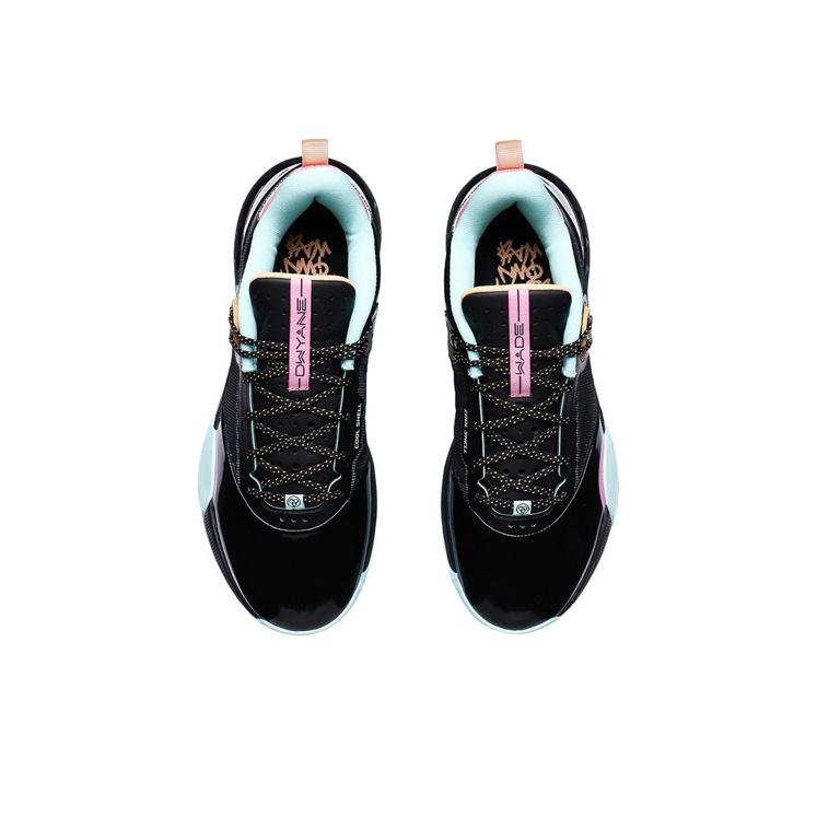 Li Ning All Day 6 Fabric Synthetic Leather Shock Absorption Non-Slip Wear-Resistant Breathable Lightweight Low-Top Basketball Shoes ABPR019-4