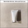 PE Soft Tube Face Wash Bottles with Acrylic Flip-Top, Available In 50/80/100/150ml