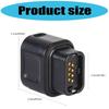 Electric Bike Adapter Type C Adapter Battery Charging Head Replacement for 12 Speed Electronic Emergency Bike