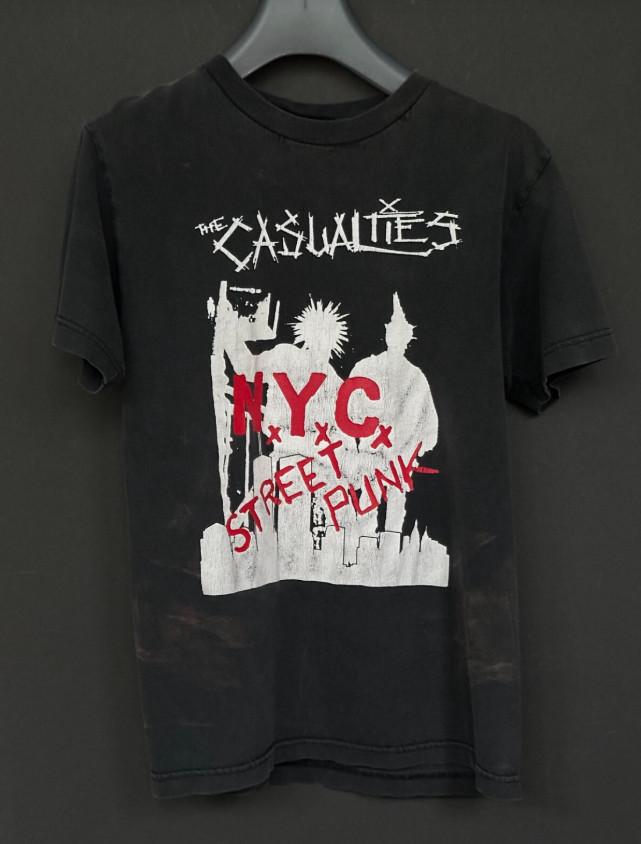 Hardcore the CASUALTIES NYC STREET PUNK Shirt Adult EG302 M