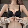 Girls Summer Thin Sexy Beauty Back Without A Trace Before The Button Small Chest Gathered To Collect Auxiliary Milk Underwear
