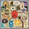 50pcs Creative Potion Labels Stickers for Skateboards, Luggage, Notebooks, Laptops, Cars & Motorcycles
