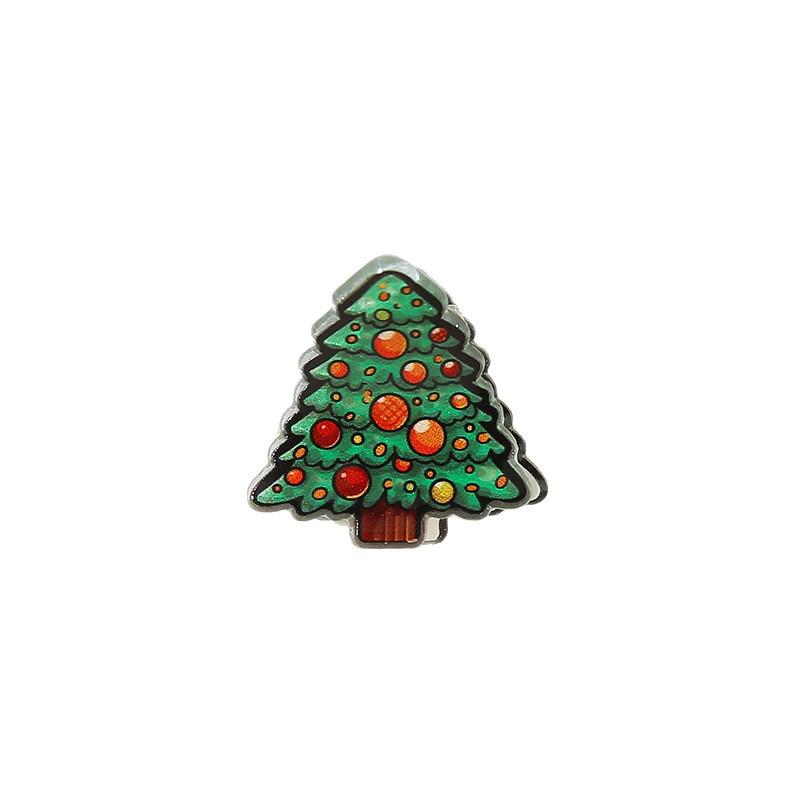 Festive Christmas Hair Clips: Santa, Snowflake, Tree, Gingerbread Man Designs