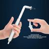 10 Pcs Enema Nozzle Tips Silicone Washable 8mm Inner Diameter Private Flushes Soft Enema Replacement Nozzle Tips