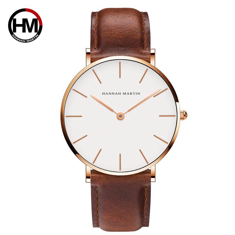 

Top-Selling Men s Minimalist Waterproof Leather Quartz Watch
