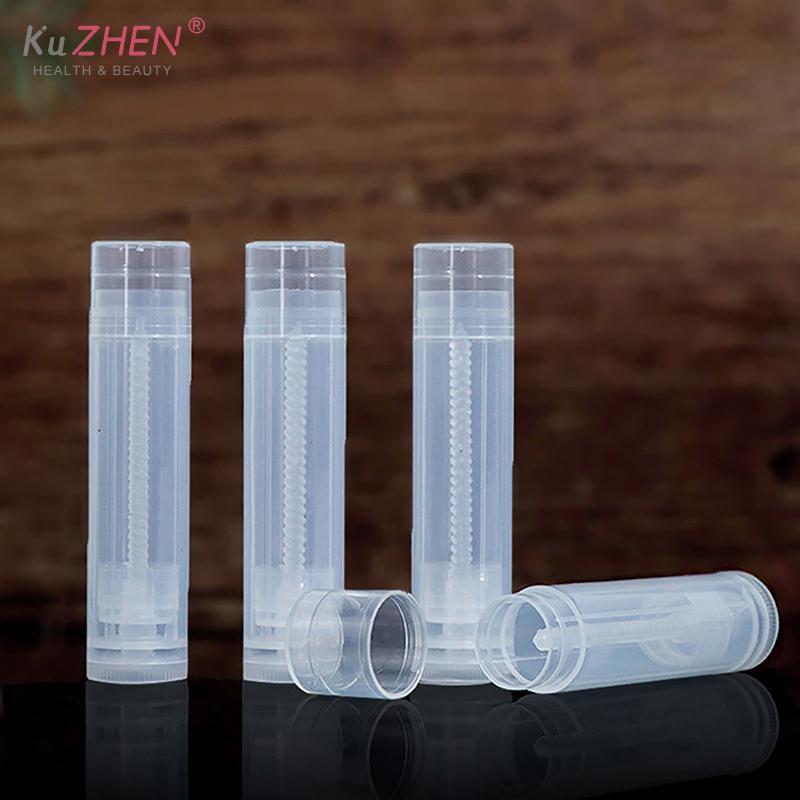 10Pcs/pack 5g Empty Lip Gloss Tubes Lipstick Jars Balm Tube Cap Container Travel Makeup Tool Lip Balm Cosmetic Containers