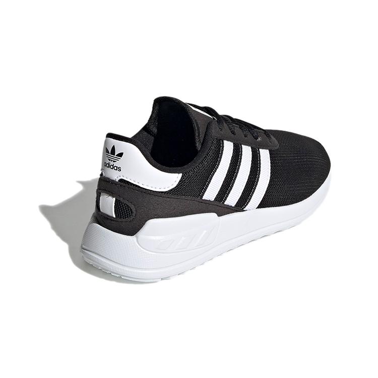 adidas Originals La Trainer Lite Breathable Sports Casual Shoes Black White Children Aged 3 7 Years Old FW5842