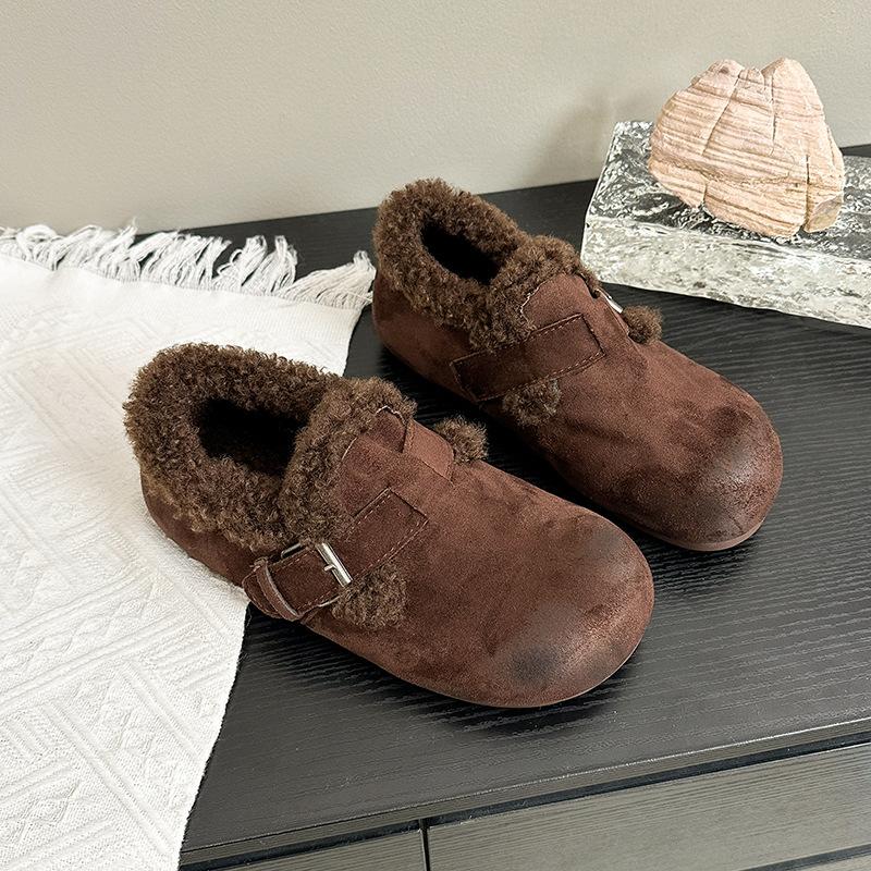 

Женские большие размеры мягкие эластичные зимние теплые для холодной погоды утепленные снегоступы нескользящие износостойкие для улицы отдыха спорта хлопковые ботинки ботинки из сои 40 темно-коричневого