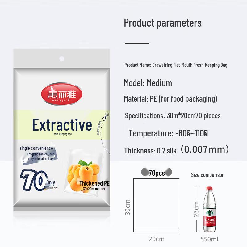 MARYYA Pull-Out Food Storage Bags