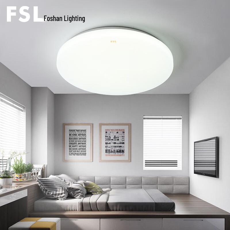 FSL 25W 6500K 5.8G Microwave Sensor LED Ceiling Light