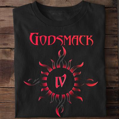 Neues beliebtes Godsmack Basic Baumwolle Schwarz Vollgröße Unisex T-Shirt S2694 Unisex T-Shirt