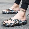 Fashion Women Beach Flip Flops Indoor Outdoor Lovers Platform Slippers Summer Shoes Women's Sandal Thick Sole Female Male Fashion Slides