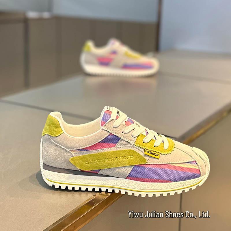 Tênis de Moda Masculino Verão 2025 Cano Baixo com Cadarço: Sapatos Casuais Confortáveis, Leves, Modernos e Simples