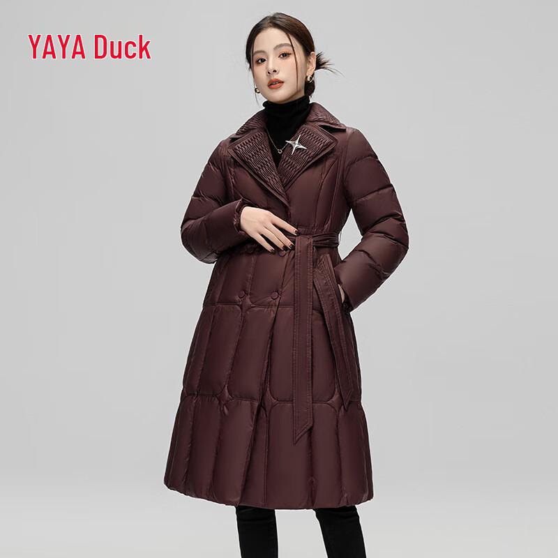 Yaya Women s Mid-length Duck Down Puffer Jacket M