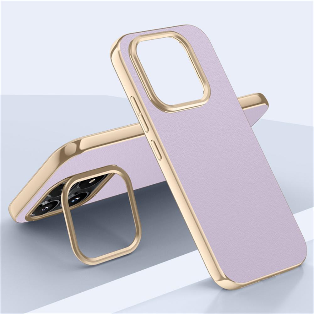 Pentru Xiaomi 17 Carcasă cu Protecție Cameră Kickstand Anti Cădere TPU+PU Capac Spate Telefon
