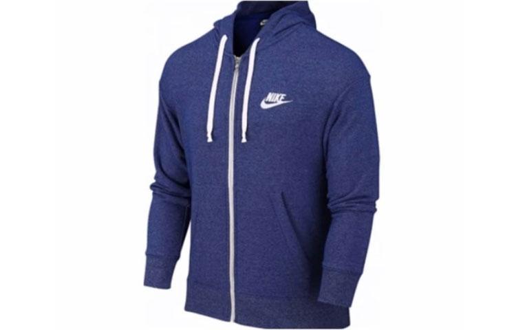 

Nike Sweatshirts Men s Blue Hooded Moderate Regular 928432-478 XL
