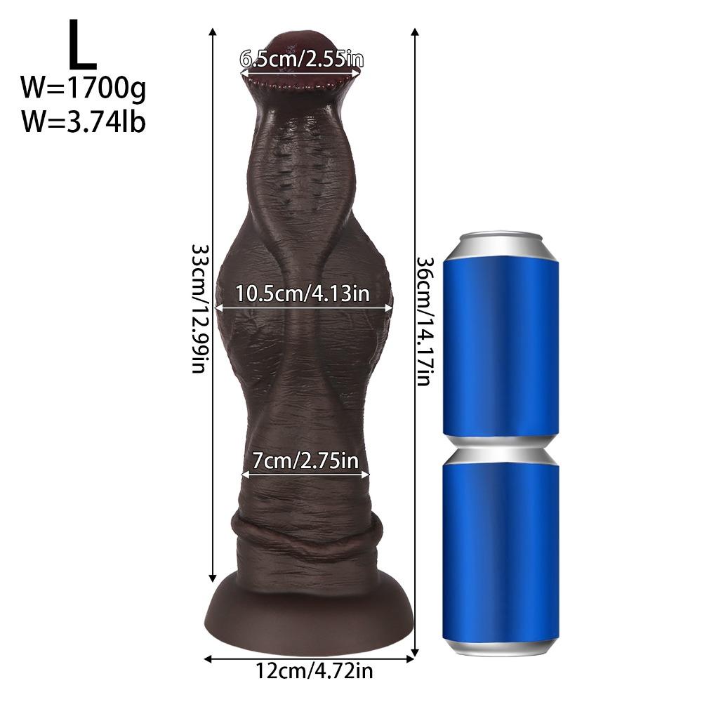 Extra Large Dildo For Women Thick Textured Adult Toy For Couple