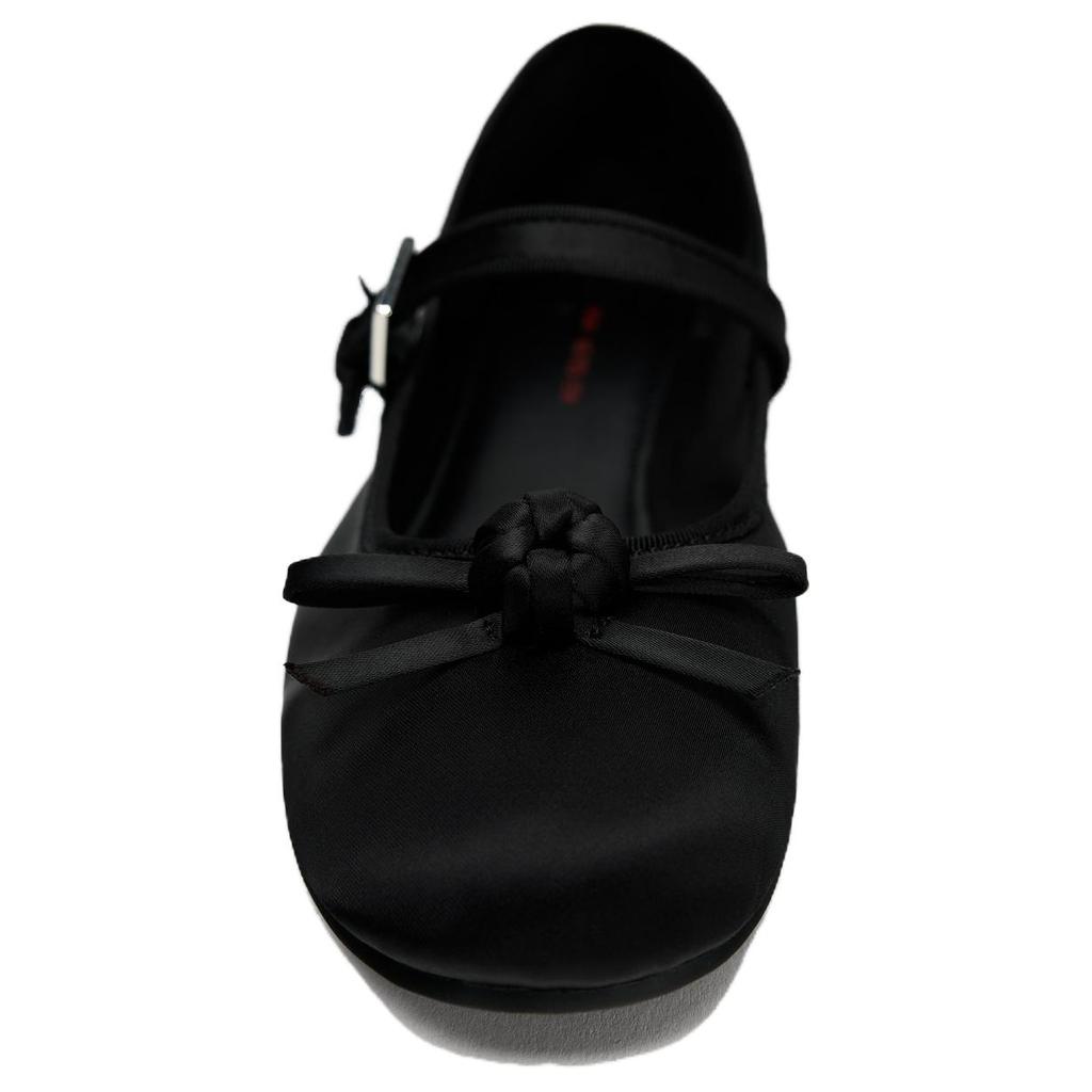 Zara AO Yes X Polyester Fashionable Stylish Personality Mary Jane Shoes Women Shoes Black 11819510-38