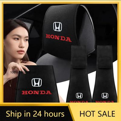 2025 Hete 1/2 stuks Auto Accessoires Stoel Hoofdsteun Beschermhoezen Voor Honda Civci CRV Accord Mugen Prelude FIT City CRZ CRX Jazz D