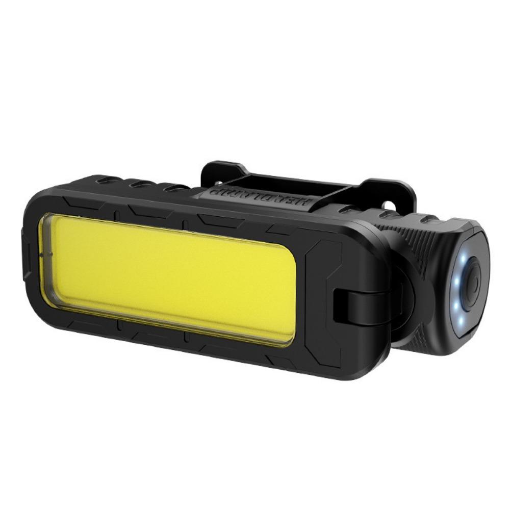 High Bright COB LED Work Light 6 Modes 180° Rotating USB Rechargeable Headlamp 4 Level Dimming Magnetic Base