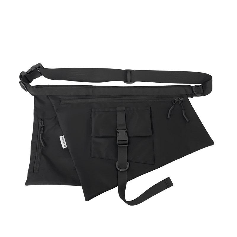 

Multipurpose Tactical Functional Apron Waist Bag Man Woman Outdoor Travel Casual Fanny Pack Motorcycle Sport Chest Bag чёрный