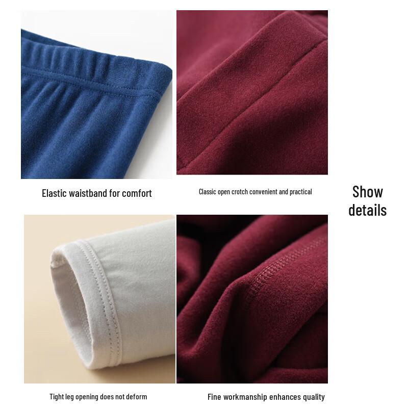 Męskie termiczne spodnie bazowe z olejem kameliowym