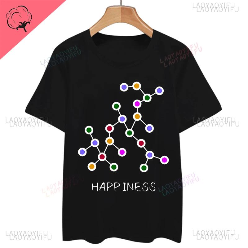 Funny Science Christmas Tree Boy Girl Unique T Shirt for Men Cotton Chemistries Printed Tops Humor Style Graphic Casual Man Tees