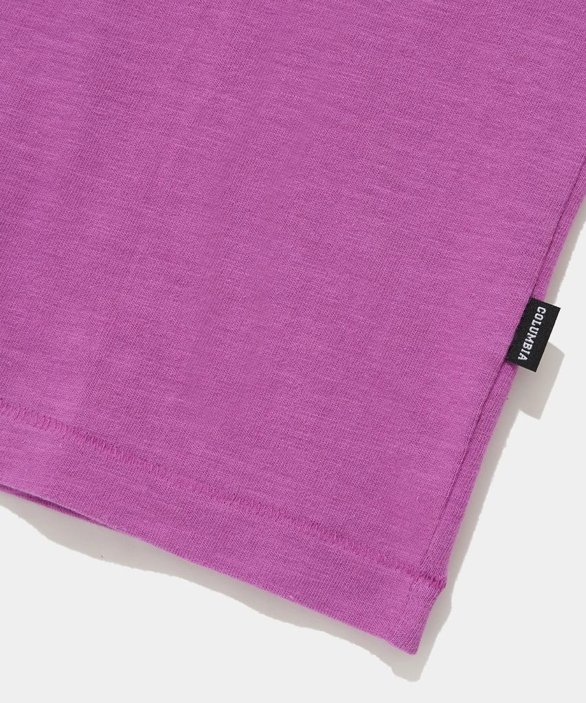 COLUMBIA UNIVERSITY Surf Ny Slub S/S T-Shirts_Vintage Purple