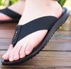 Fashion Light Men's Leather Slippers 2024 Summer Shoes for Men Outdoor Wading Slip On Sandals Soft Beach Antiskid Sports Men's Flip Flop