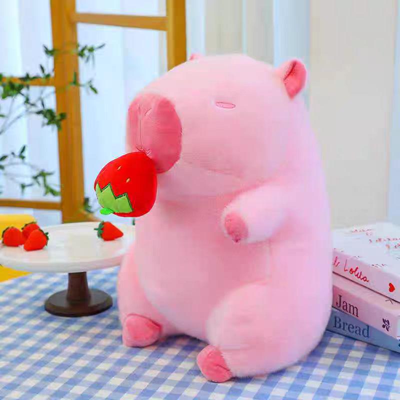 Capybara Cute Plush Doll & Pillow - Stuffed Toy Backpack Gift for Girls