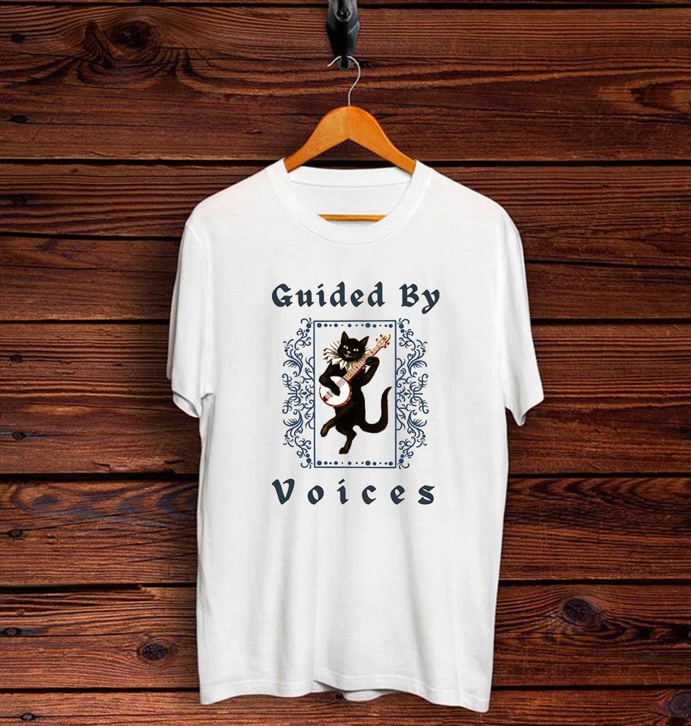 Men's and Women's T-shirts NEW BAND Guided By Voices T Shirt White men Size S-5XL