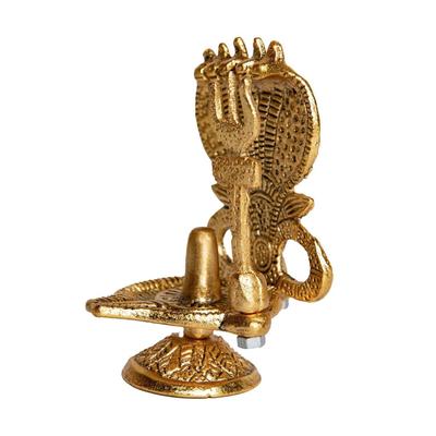 Statues de Shiva, figurines, décoration intérieure. Rencontrez mes dieux hindous/Mini statues hindoues/Statue Shiva/Shiva Lingam/Lord Shiva Car/Sculpture Décor (Statue de Shivling) Nouveau