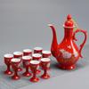 Enamel Palace Style Ceramic Wine Set