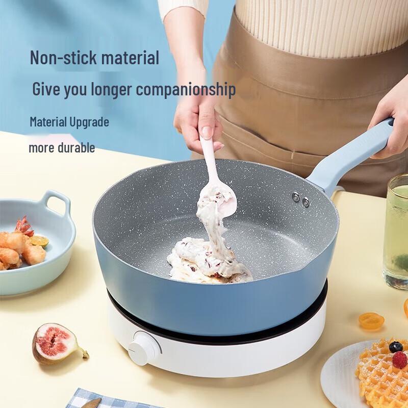 Chu Da Huang 28cm Non-stick Deep Frying Pan with Lid