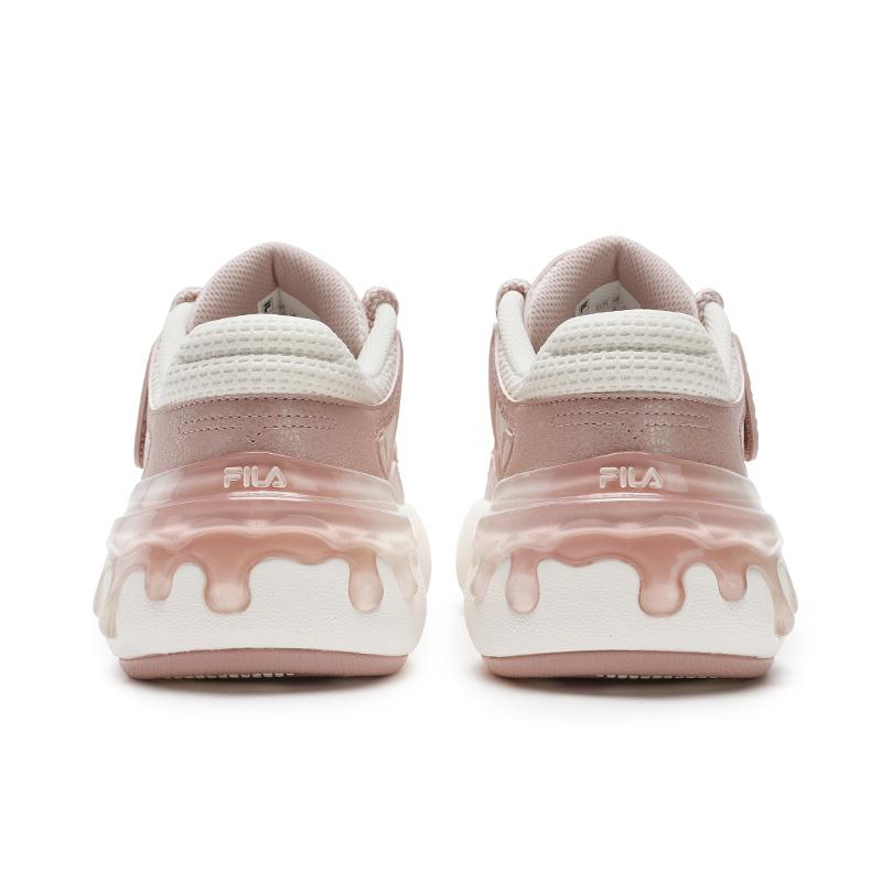 Fila Carrot 2 Low-Top Sneakers Gift Box Women Sneakers Milk-White Smoky-Rose-Pink F12W431211FGR