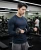 MACBLACKSPORTS [3Pack] Dry Round Long Sleeve T-Shirt Mtc-111_3 Colors 1 Set (A Type)