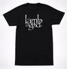 T-Shirt Nera Lamb of God Logo Rock Metalcore Heavy Metal