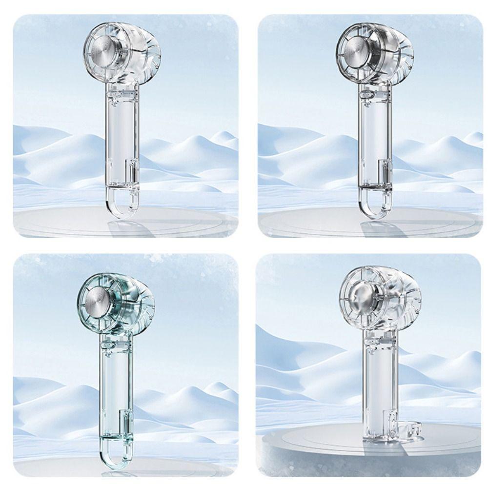 USB Charging Mini Fan with Hook Turbo Handheld Fan Silent Cooling Fan  Student