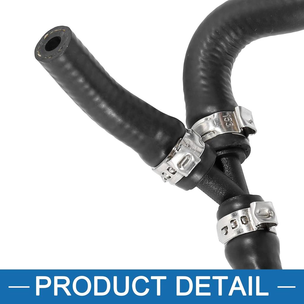 Auto-Kühler Kühlwasser Schlauch vom Ausgleichsbehälter 17127541146 für BMW 750i 2006-2008 Schwarz